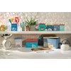 KitchenCraft Art Stil Metall luftdicht Tee Aufbewahrung Caddy, Mehrfarbig, 11