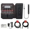 Zoom A1X FOUR Multi-Effects Processor Bundle with XLR Microphone Cable