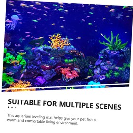 CIYODO Fish Tank Pad Betta Tank Accessories Terrarium Pad Strainer Aquarium Accessories Mat Aquarium Op Sponge Filter Tank Filter Leveling Mat Fish Tank Accessory Pad Child Lattice Foam