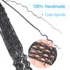 9 Packs Senegalese Twist Crochet Hair with Curly Ends Boho