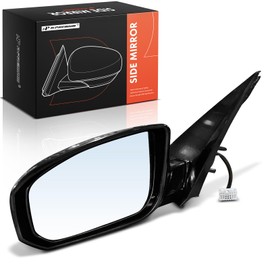 A-Premium Driver Side Power Door Mirror - Compatible with Nissan Maxima 2004 2005 2006 2007 2008 - Non-Heated Power Folding Black Outside Rear View Mirror