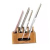 SHINEOFI Wooden Charging Station Removable Compartment Tabletop Organizer for Phone