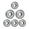 6 Pack Saw Bearings Compatible with Grizzly G0555 Band Saw,