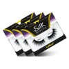 Laflare Silk Mink 3D False Eyelashes Light, Fluffy Natural Looking