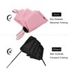 LANBRELLA Umbrella Compact Inverted Folding Umbrellas Auto Open Auto Close