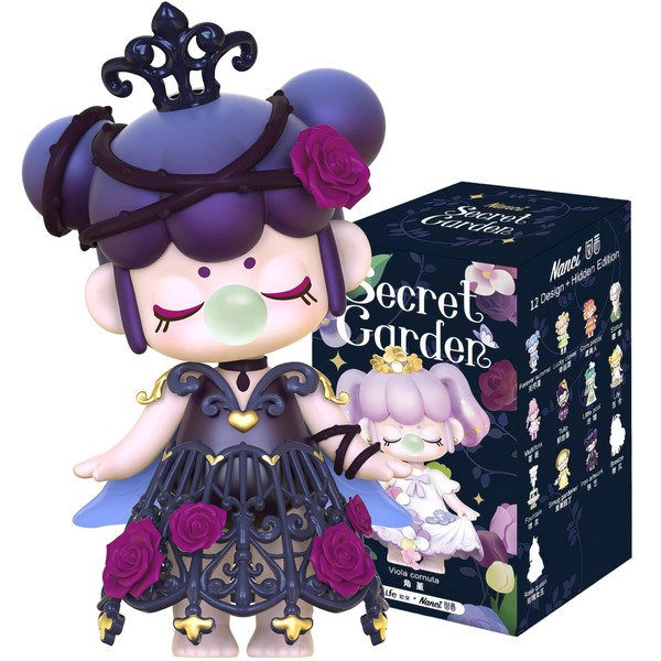 Rolife Nanci Blind Box-Secret Garden Series, 1PC Exclusive Action Figure Box, Popular Collectible Toy Cute Action Figure Creative Kits for Birthday Gifts/Christmas Holiday