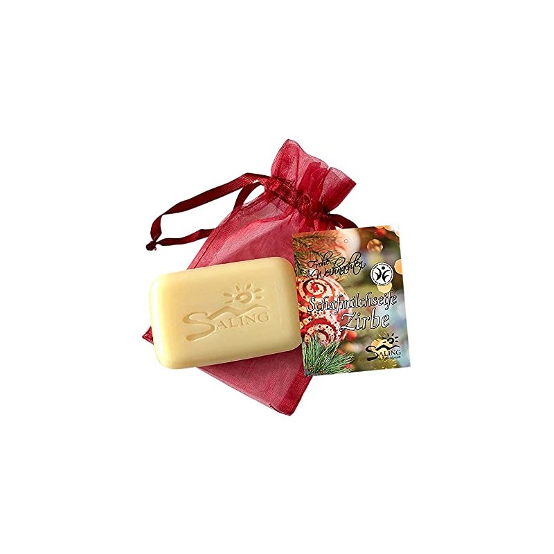 Saling Sheep's Milk Soap Pine in Organza 100 g