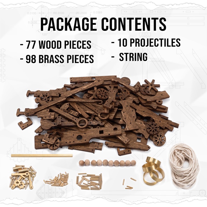 MEDIEVAL KITS Catapult Kit - Ralph Payne-Gallwey | Classic Series