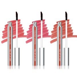 Bluemega Brillo Labial Peel-off, Set de 3- Fórmula Tipo Gel, Larga Duración  Colores de moda, Larga duración, Ligero y no pegajoso, Efecto natural,...