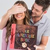 LINKEDWIN 12x12 Inch Our Adventure Book Scrapbook Album, 60 Pages