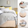 Utopia Bedding Valance Sheet Double - Soft Brushed Polyester-Microfibre -