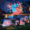 Lingvee Independence Day Projector Lights 4th of July Projector Patriotic