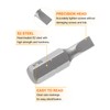 sourcing map 5pcs SL4 Slotted Screwdriver Bit 1/4" Hex Shank