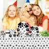 137 x 274 cm Dog Paw Print Tablecloth Jungle Animal