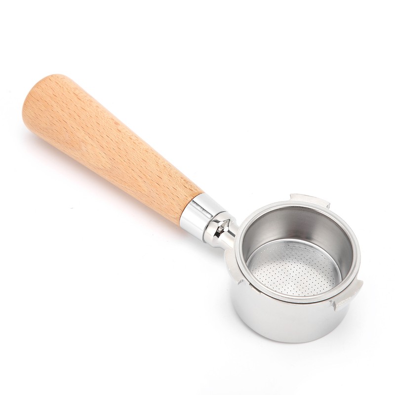 Coffee Bottomless Portafilter Stainless Steel Filter Holder Basket Replacement Tool