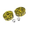 Partuto 2 Pcs Universal Bike Handlebar Tape - Foam Yellow