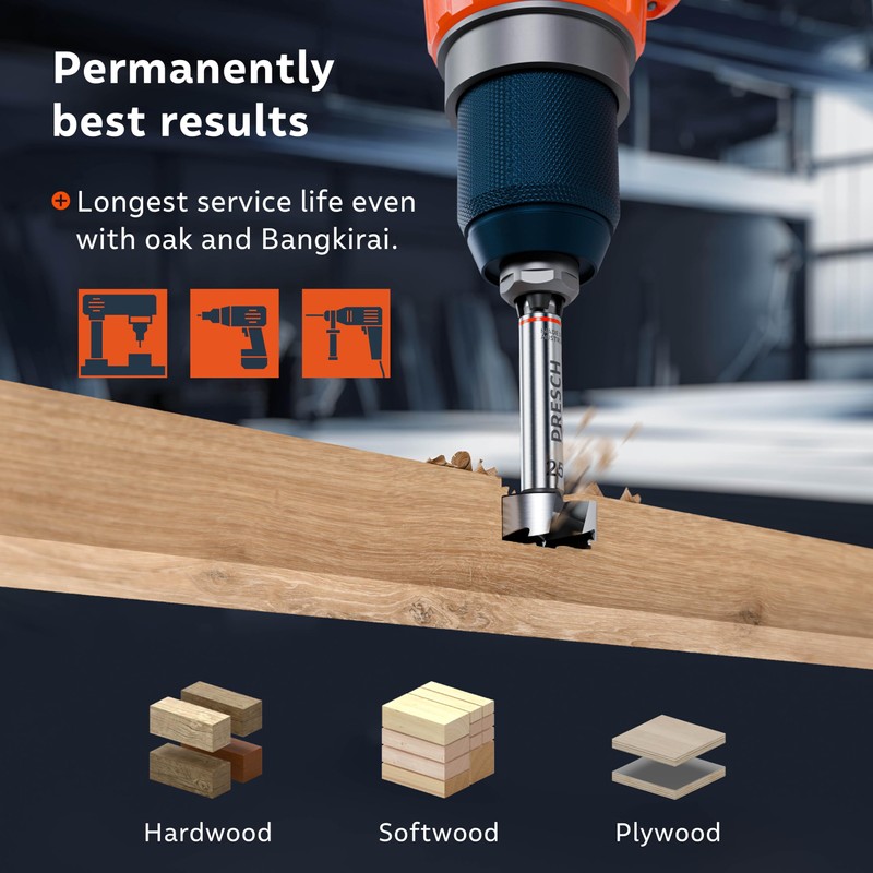 Presch Forstner Drill Bit Ø 25mm - Drill bit for