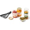 JIGCEN Good Grips Can Opener with Base Pad, Jar &