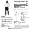 SPECTRUM UNIFORMS Wynd Women's Scrub Pant Cargo Pant Elastic Waist