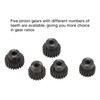 48DP 3.175mm RC Car Motor Gear 19T 20T 21T 22T