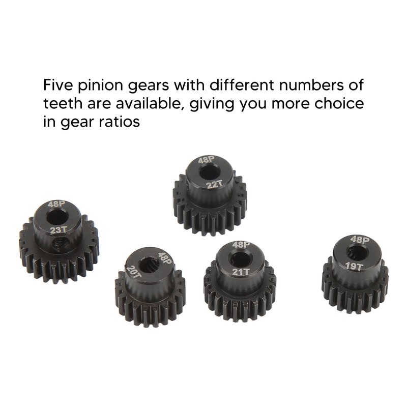 48DP 3.175mm RC Car Motor Gear 19T 20T 21T 22T