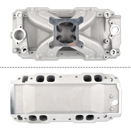 FGJQEFG Intake Manifold Aluminum Single Plane Compatible with Big Block Chevy V8 Chevy BBC 396-454 Engines