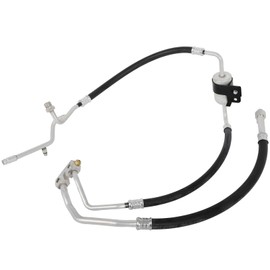 Fastspace A/C Suction and Discharge Line Hose Assembly Compatible with 1999-2004 for Ford for F-150 4.2L 2004 for Ford for F-150 Heritage 4.2L