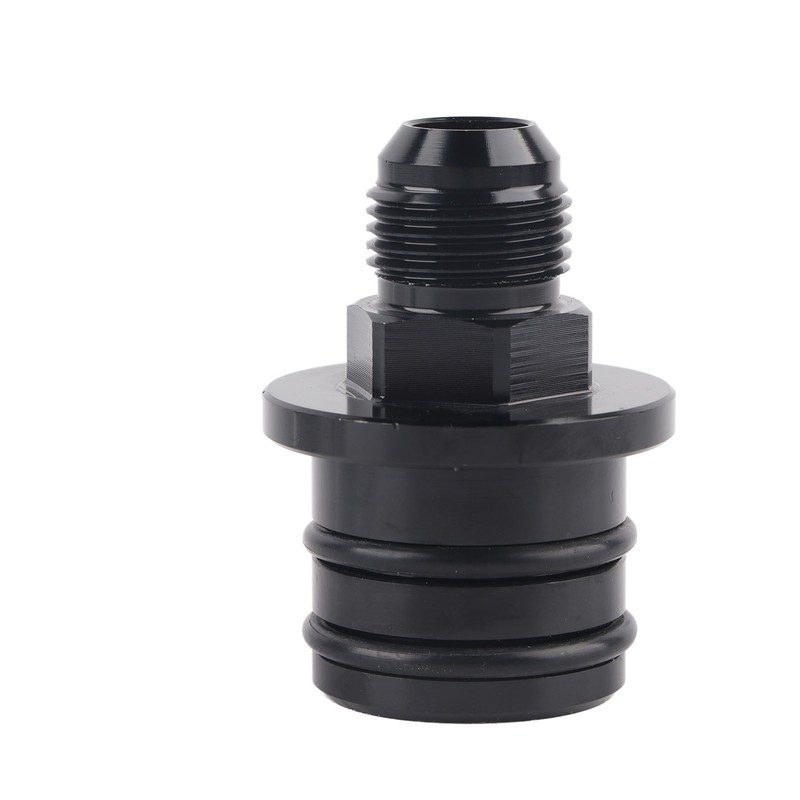 10AN Breather Fitting Adapter Black Aluminium Alloy Lightweight for Oil
