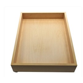 SlidingSusan Pull Out Drawer Organizer for Cabinets, Gliding Soft Close Shelves for Kitchen, Pantry, Bathroom, & Storage Organization, Hard Rock with MDF Core, 20 Inch Wide x 18 Inch Deep