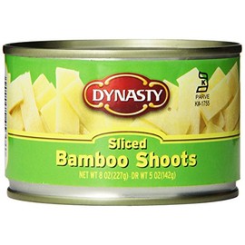 Dynasty Canned Sliced Bamboo Shoots, 8 Ounce (Pack of 12)