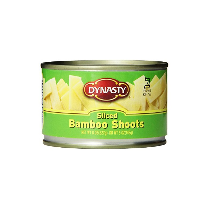 Dynasty Canned Sliced Bamboo Shoots, 8 Ounce (Pack of 12)
