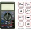 ProTechTrader Large Screen Digital Multimeter 7 Test Functions AC DC