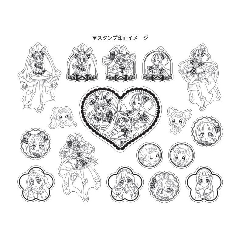 Hologram Stamp Bag Kimi and Idol Pretty Cure