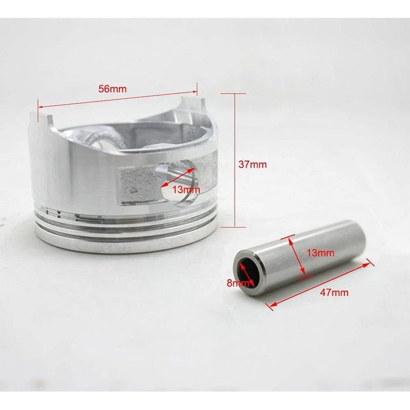 GX100 Piston Ring Kit 56mm For Honda EU2000I EB2000 13101-Z0D-000