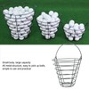 Golf Ball Storage Basket Metal Lightweight Large Capacity Basket Container