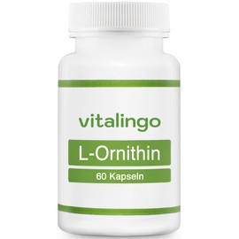 L-Ornithine Capsules - 60 Pieces of 500 mg