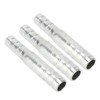 50 Pcs Air Conditioning Hose Barb Fitting Aluminum Pipe Connector
