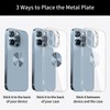 KISMER Magnetic Plate for Phone Mount 2 Pack Car Holder