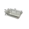 Be4Ever foil containers with lids - Pack of 55 Aluminium