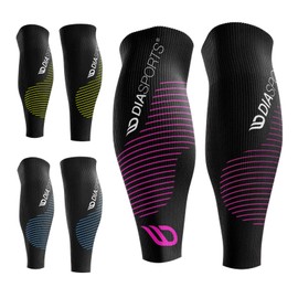 Diasports Calf Bandage Sleevers | Calf Sleeves for Marathon and Triathlon | 100% Compression for Optimal Calf Compression Stockings, m