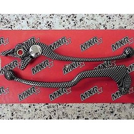 i5 Carbon Front Brake & Clutch Levers for Suzuki Van VanVan 200 GSXR600 GSXR750 GSXR1000 GSXR 600 750 1000