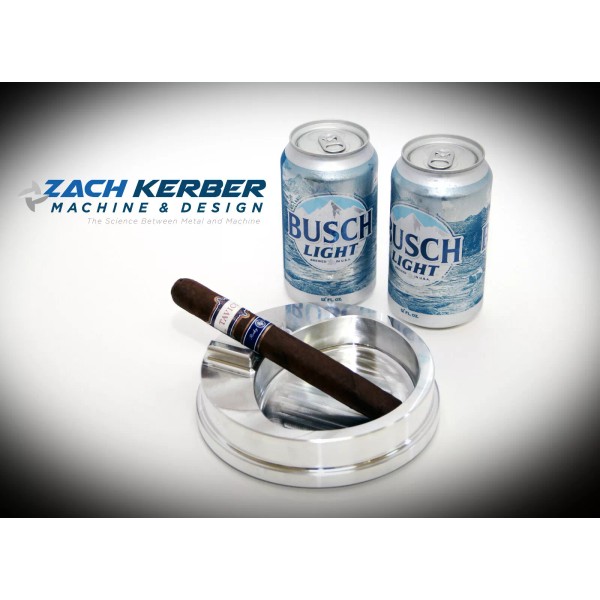Cigar Ashtray with Shiny Finish