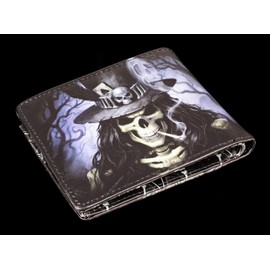 Men's Wallet Skeleton Rocker - Play Dead Fantasy Wallet, Multicoloured, multicoloured, Additional pocket