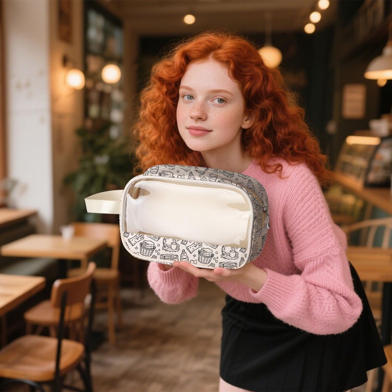 Cleaning is Another Word for Caring Clear Makeup Bag Cleaning