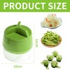 Lithyc Zucchini Pasta Spiral Cutter, Vegetable Spiral Cutter, 4 in