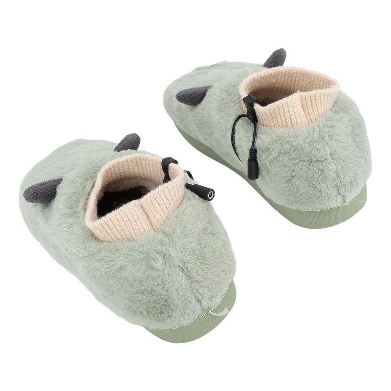 1 Pair Electric Foot Warmer USB Heating Shoes 3 Gears