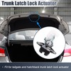 X AUTOHAUX Trunk Lock Actuator Rear Tailgate Latch Actuator for