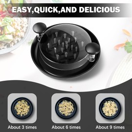 Large Chicken Shredder, 25CM Heat-Resistant Meat Shredder Tool Twist with Ergonomic Handle, Anti-Slip Strip, BPA Free, Dishwasher Safe, Suitable for Pork Beef Chicken