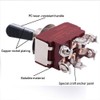 TwidecHeavy Duty Rocker Toggle Light Switch 20A 125V DPDT 2