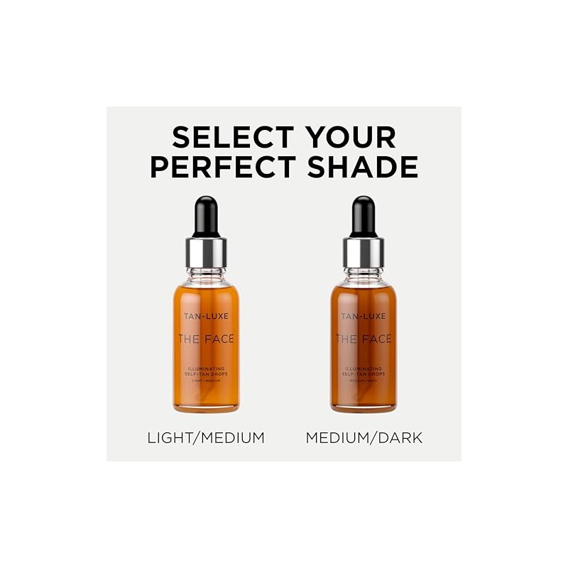 Tan-Luxe The Face Illuminating Self-Tan Drops 30 ml Light /
